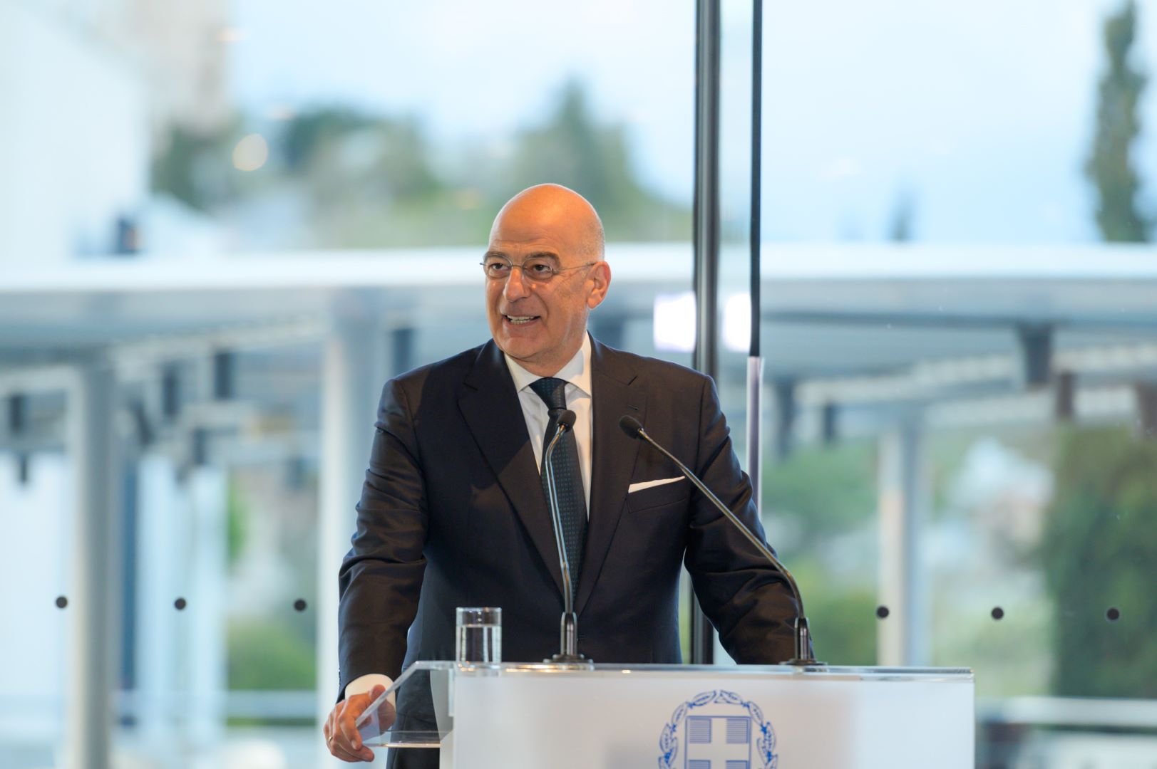 Minister of Foreign Affairs Nikos Dendias’ speech at the event of the presentation of Greece's candidacy for a non-permanent seat on the UN Security Council for the 2025-2026 term (Acropolis Museum, 26.04.2023)