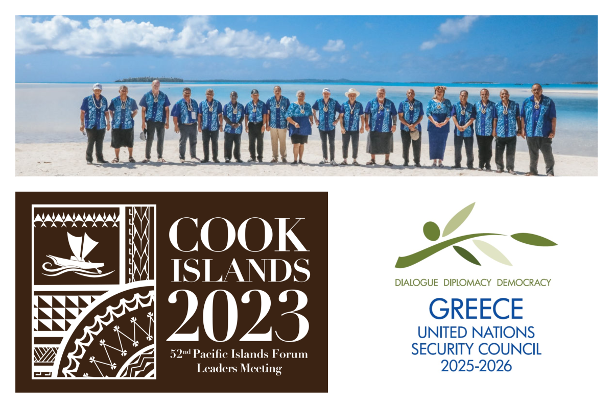 Greece participated in the 52nd Meeting of the Pacific Islands Forum, held in the Cook Islands, on November 6 to 10, 2023