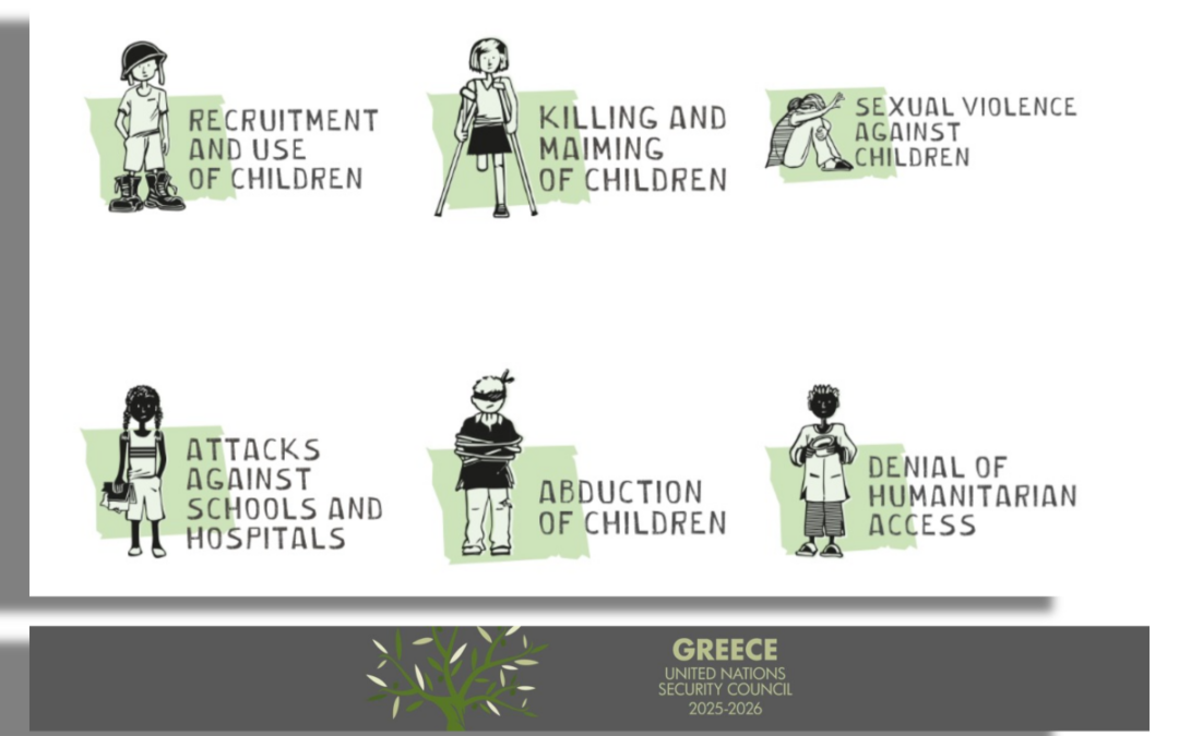 Παιδιά & ένοπλες συγκρούσεις: Η Ελλάδα συνδιοργανώνει εκδήλωση υψηλού επιπέδου στο πλαίσιο της 79ης Γενικής Συνέλευσης του ΟΗΕ.