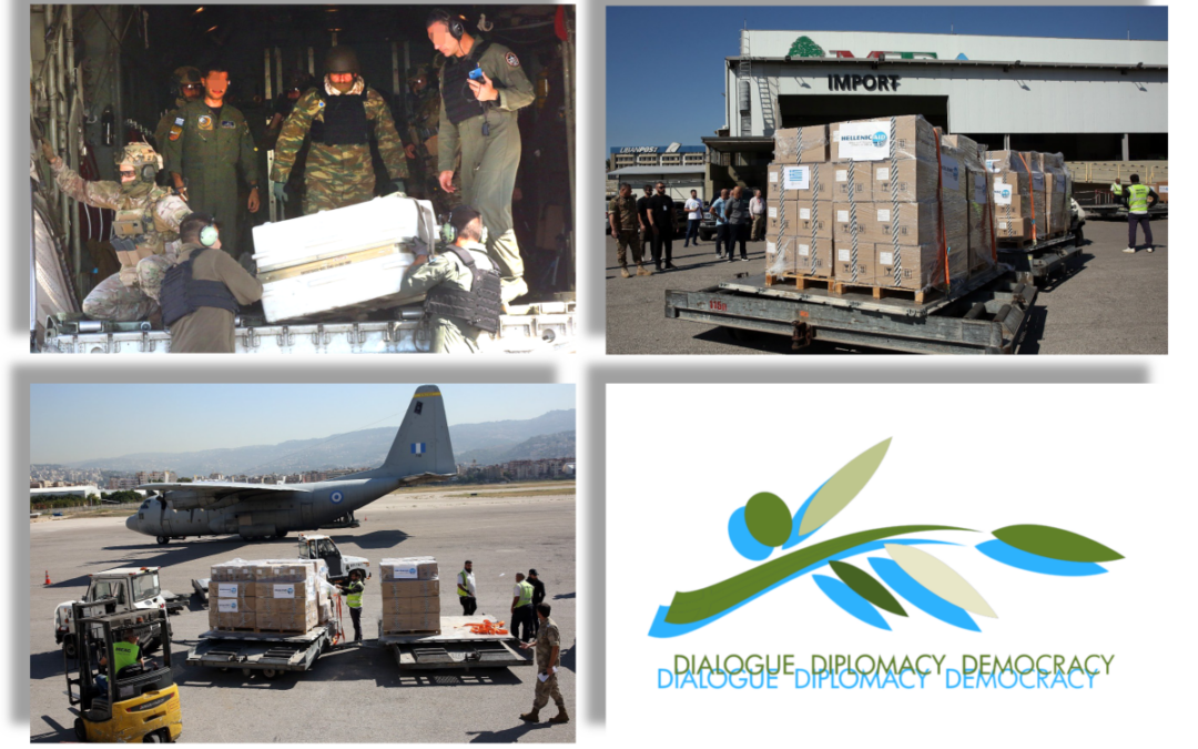 Greece delivers humanitarian aid to Lebanon