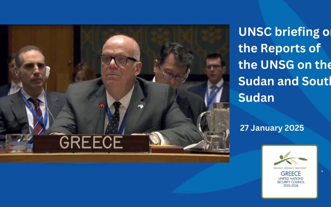 Security Council briefing on the Reports of the Secretary-General on the Sudan and South Sudan