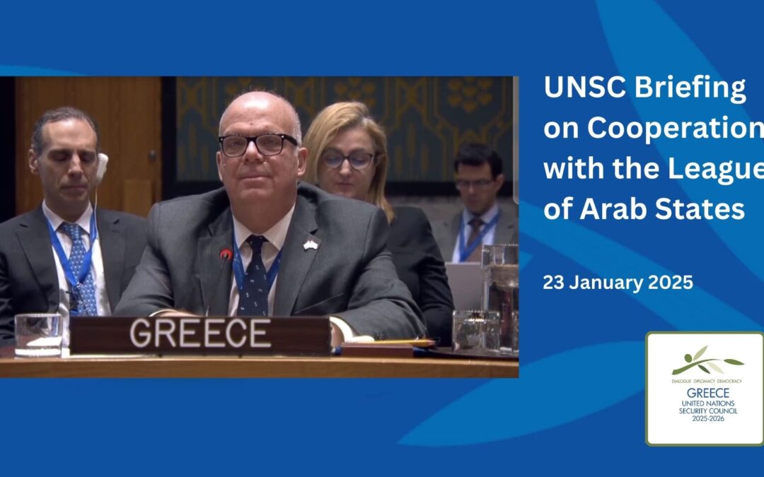 Security Council Briefing on Cooperation between the UN Security Council and the League of Arab States