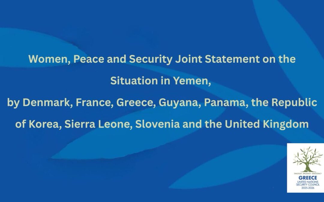 WPS Joint Statement on the Situation in Yemen