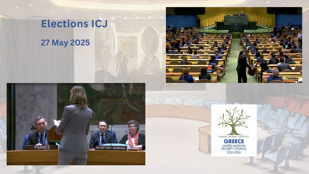 Election of a member of the International Court of Justice