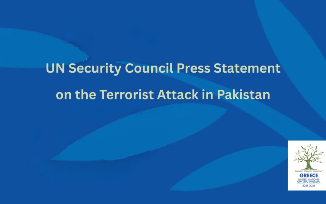 Security Council Press Statement on Terrorist Attack in Pakistan