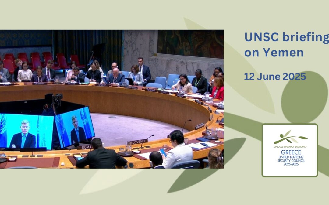 UN Security Council Briefing on the situation in the Middle East (Yemen)