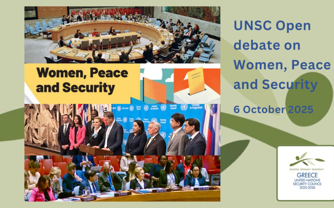 UNSC Open Debate on Women Peace and Security