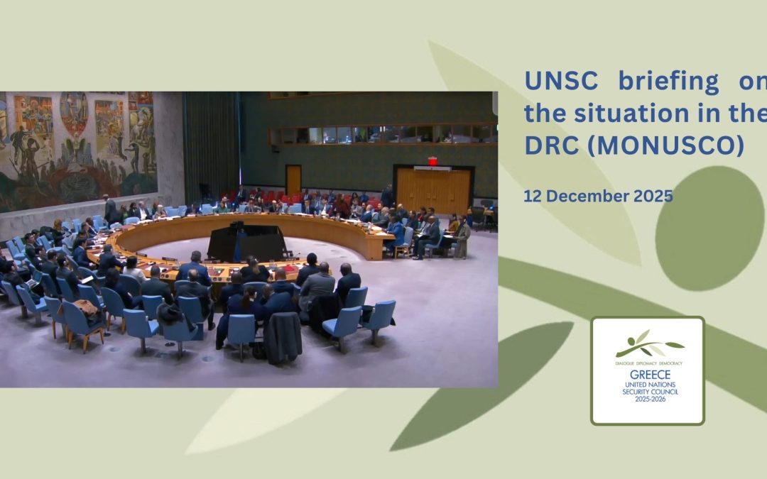 UN Security Council on the situation concerning the Democratic Republic of the Congo (UN Organization Stabilization Mission in the DRC – MONUSCO)