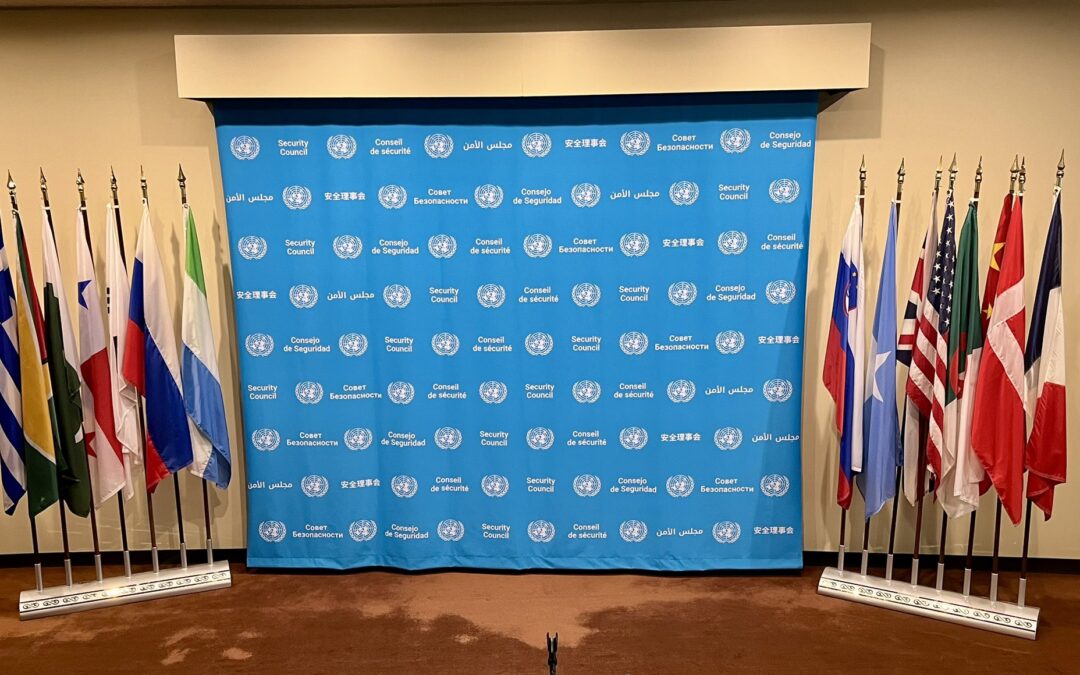 Completion of the term of UNSC elected members for the 2024–2025 period