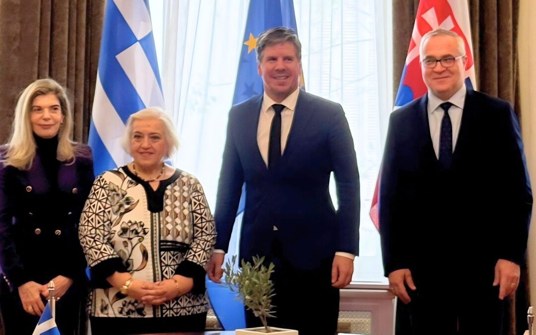 Διαβουλεύσεις Ελλάδας-Σλοβακίας στο πλαίσιο της υποψηφιότητας της Σλοβακίας για το Συμβούλιο Ασφαλείας του ΟΗΕ